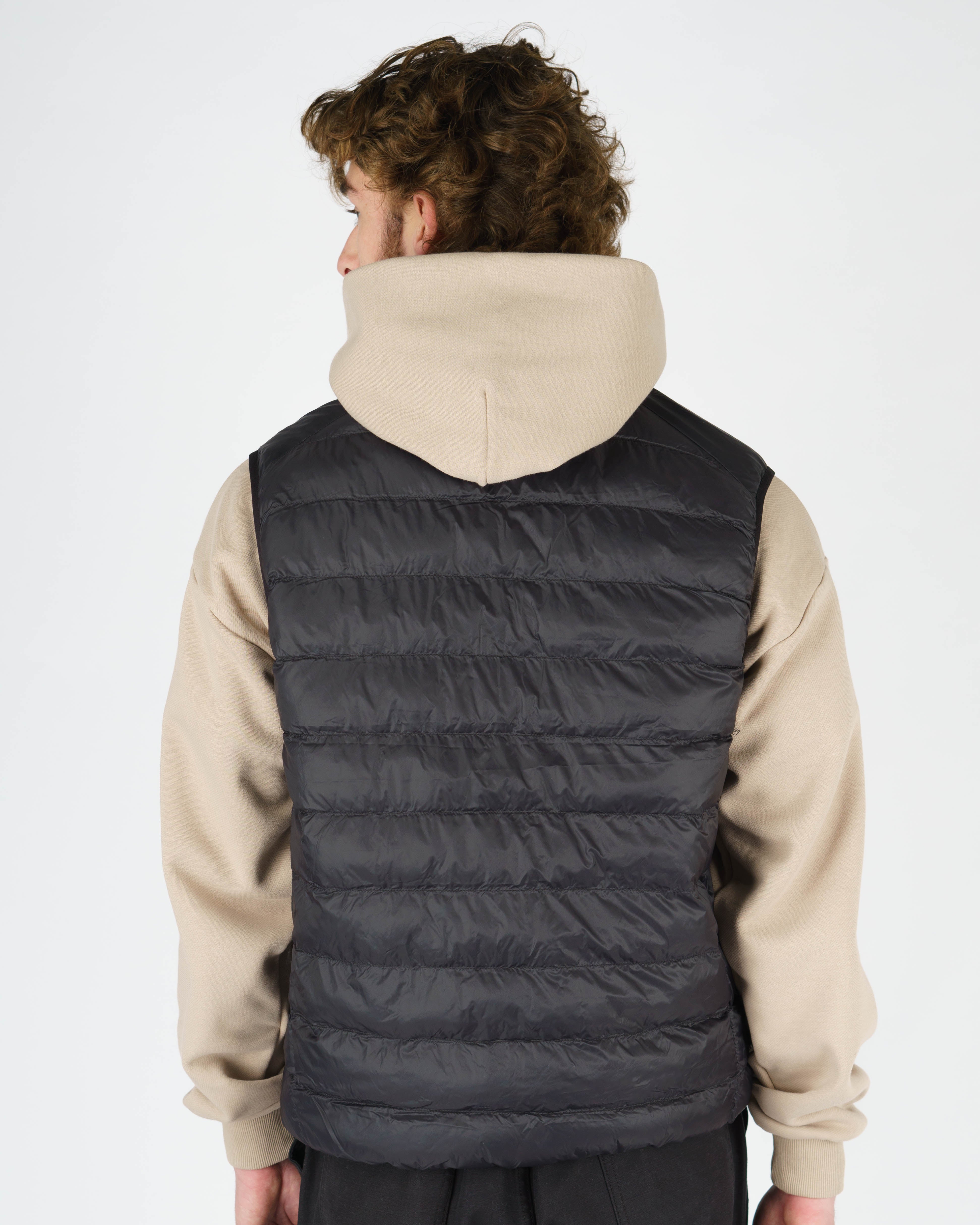 Nelson Puffer Vest- Black
